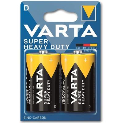Batterie Zink-Kohle, Mono, d, R20, 1.5V, Superlife, 2 Stück - Varta Image