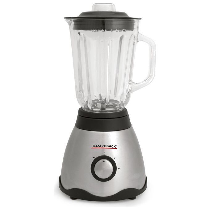 Gastroback Vital 1,5 L Frullatore da tavolo 850 W Nero, Acciaio inossi