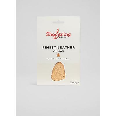 Half Size Leather Insoles, Natural