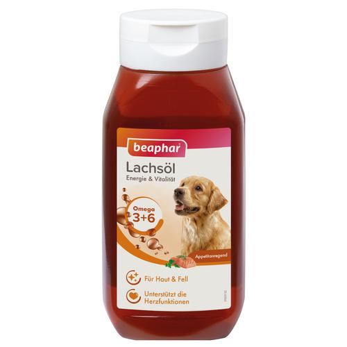 940ml beaphar Lachsöl Ergänzungsfutter für Hunde