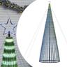 Weihnachtsbaum Kegelform 1544 LEDs Blau 500 cm Vidaxl