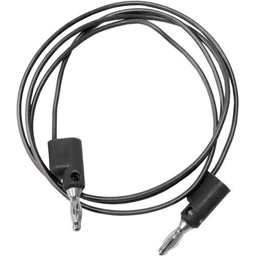 BU-2020-A-60-0 Messleitung Bananenstecker 4 mm Bananenstecker 4 mm 1.5 m Schwarz 1 - Mueller