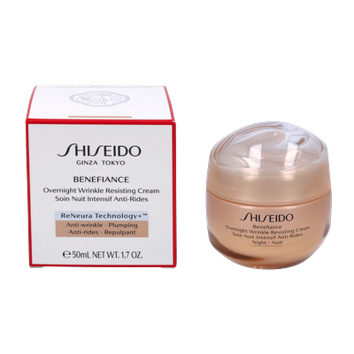 Shiseido Benefiance Overnight Wrinkle Resisting Cream.