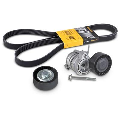 Atec Keilrippenriemen + Riemenspanner + Umlenk- / Führungsrolle für BMW Image