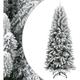 Vidaxl - Albero di Natale Artificiale con Neve Floccata 240 cm pvc e pe