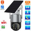 Telecamera Motorizzata Smart Wi-Fi da 3MP IP65 con Pannello Solare - Tuya