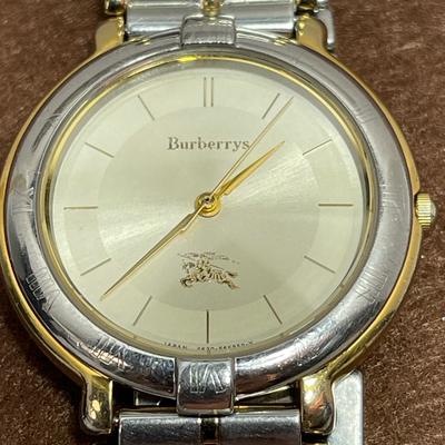Burberry Accessories | Burberry Wrist Watch Size 18.4 Cm / 71/4 Inches. Watch Only. | Color: Gold/Silver | Size: Os