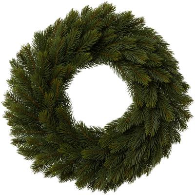 Dekokranz CREATIV DECO "Weihnachtsdeko", grün, Ø:50cm, Kunststoff, Dekokränze, 87 Tannenspitzen Image