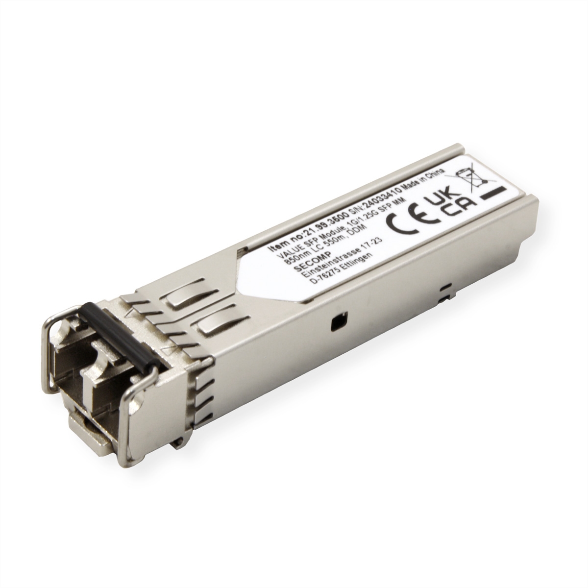 VALUE SFP Modul (MiniGBIC) SX/LC, 1/1,25G, Multimode 850nm, max. 550m Image