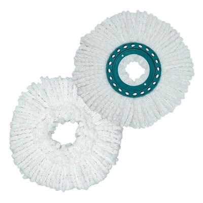 Set mit 2 Clean Twist Disc Mop-Ersatzköpfen, ideal für Fliesen- und Steinböden, wasser- und Image