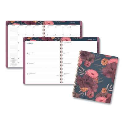 At-A-Glance 5254905 Dark Romance Weekly/Monthly Planner, Dark Romance Floral Artwork, 11 x 8.5, Multicolor Cover, 13-Month (Jan-Jan): 2024-2025