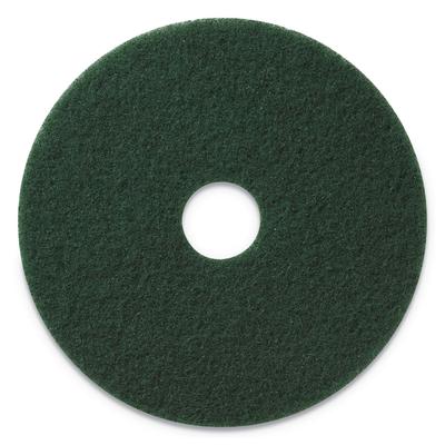 Americo® 400317 Scrubbing Pads, 17" Diameter, Green, 5/CT - Case of 5