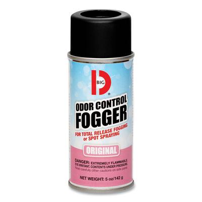 Big D Industries 341 Mountain Air Odor Control Fogger, 64583 Sq. ft., 5 oz, Original, Odor Neutralizer - Case of 12 BGD341