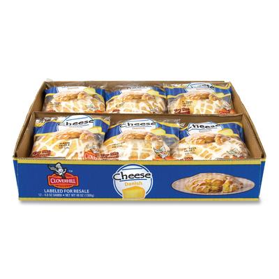 Cloverhill Bakery 90000172 Cheese Danish, 4 oz, 12/Box