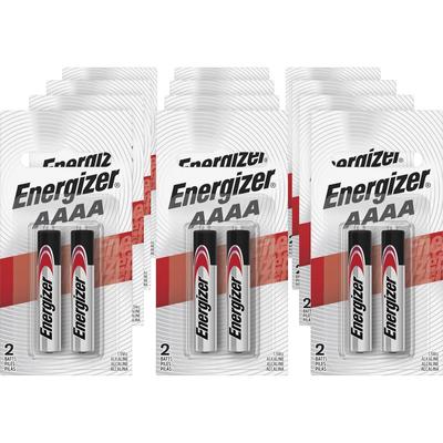 Energizer E96BP2CT Alkaline Battery, "AAAA" Size, 12PK/CT - Case of 24 EVEE96BP2CT