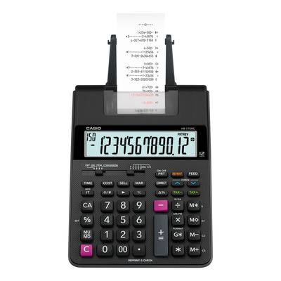 Casio HR170RC HR170R Printing Calculator, 12-Digit, LCD