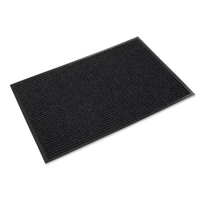 Crown NR0035CH Needle Rib Wipe & Scrape Mat, Polypropylene, 36 x 60, Charcoal