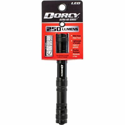 Dorcy 414117 Flashlight, 250 Lumen, 1