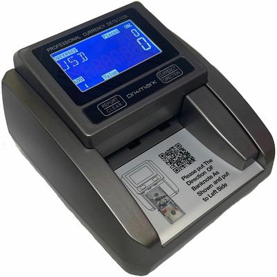 Drimark Products, Inc. MG03 BillScan5 Counterfeit Detector Machine, Magnetic Ink, Infrared, Watermark, Dimension, 1 Second, Black