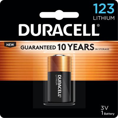 Duracell DL123ABCT Lithium Photo Battery, For Camera, Photo Equipment, CR2032, 3 V DC, Lithium (Li), 6/Carton - Case of 6 DURDL123ABCT