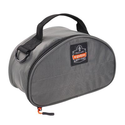 Ergodyne 13187 Arsenal 5187 Clamshell Half Respirator Bag with Zipper Closure, 4 x 9 x 5, Gray, Ships in 1-3 Business Days