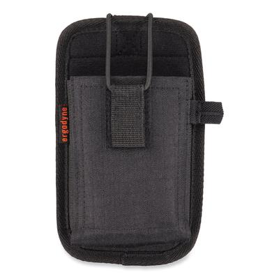 Ergodyne 19191 Squids 5542 Phone Style Scanner Holster w/Belt Loop, Small, 1 Comp, 3.75x1x6.5, Polyester, Black, Ships in 1-3 Business Days