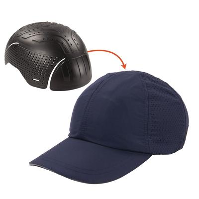 Ergodyne 23453 Skullerz 8947 Lightweight Baseball Hat and Bump Cap Insert, X-Small/Small, Navy, Ships in 1-3 Business Days