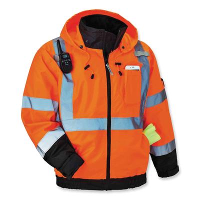 Ergodyne 24429 GloWear 8915 Class E Hi-Vis Rain Pants, 5X-Large, Lime, Ships in 1-3 Business Days