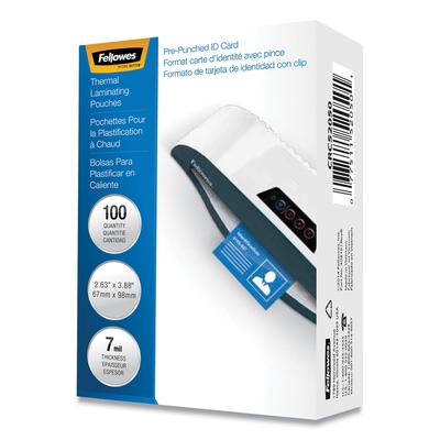 Fellowes 52050 Laminating Pouches, 7 mil, 3.88