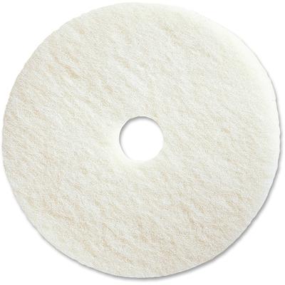 Genuine Joe 90520 Polishing Floor Pads, 20", 5/CT, White - Case of 5