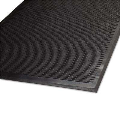 Millennium Mat Company 14030500 Clean Step Outdoor Rubber Scraper Mat, Polypropylene, 36 x 60, Black