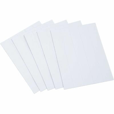 MasterVision™ FM2518 Dry Erase Magnetic Tape Strips, White, 6