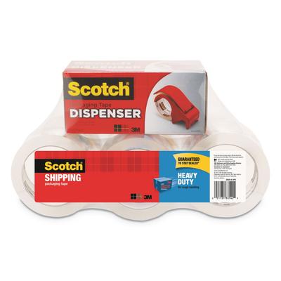 Scotch™ 3850-6DP3 3850 Heavy-Duty Packaging Tape with DP300 Dispenser, 3