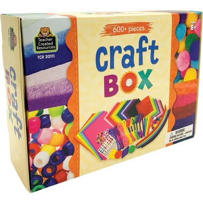 Teacher Created Resources 20111 Craft Box - Crafting, Artwork - 600 Piece(s) - Multi - Felt TCR20111