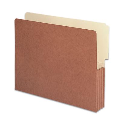 Smead 73624 Redrope Drop-Front End Tab File Pockets, 3.5