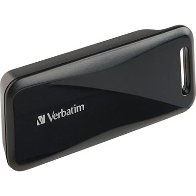 Verbatim 99236 Card Reader, Pocket for USB-C equipped computers/laptops, Black