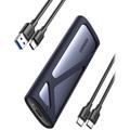 Custodia tascabile per unità SSD M.2 USB 3.2 Gen 2 SuperSpeed ​​USB 10Gbps grigia
