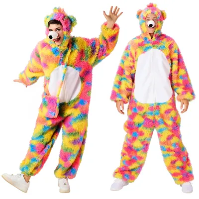 buttinette Bärenkostüm unisex, bunt Image