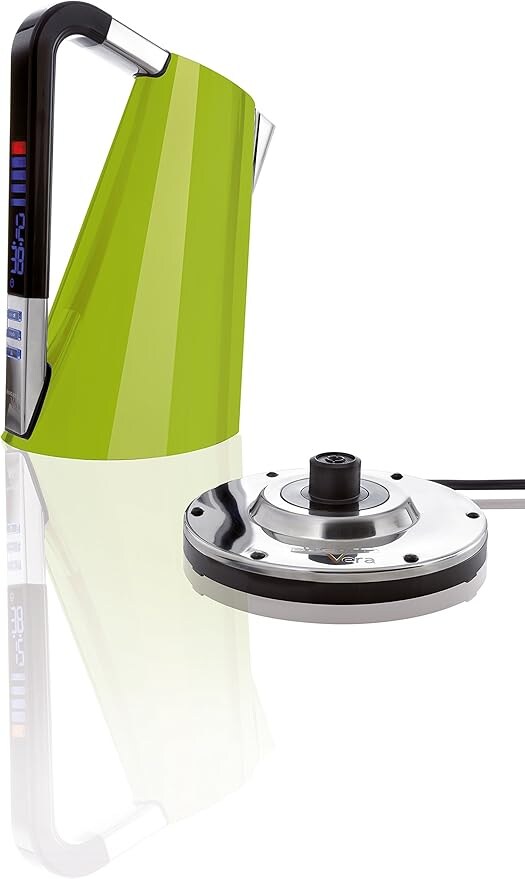 BUGATTI – Vera Apple Green elektronischer Wasserkocher – einfarbige Oberfläche – 1,7 l Image