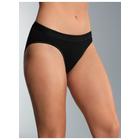 Hüftslip TRIGEMA "TRIGEMA Hüftslip im Doppelpack", Damen, Gr. L, schwarz, 100% Baumwolle (Bio-Baumwolle kbA), Unterhosen