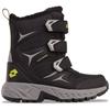 Klettboot LOTTO, Gr. 31, schwarz (schwarz, silber), Synthetik, mehrfarbig, sportlich, Schuhe, - wasserdicht, windabweisend & atmungsaktiv