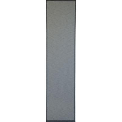 Schiebegardine HOMING "Faria" Gr. 1, grau (anthrazit), B:60cm H:245cm, Chenille, Polyester, Gardinen, modern, Wohnzimmer, Schlafzimmer Image