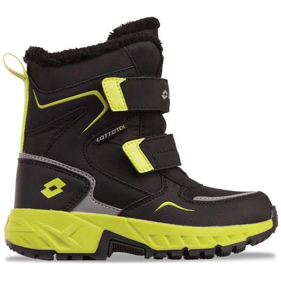Klettboot LOTTO, Gr. 30, gelb (schwarz, lime), Synthetik, mehrfarbig, sportlich, Schuhe, - wasserdicht, windabweisend & atmungsaktiv Image