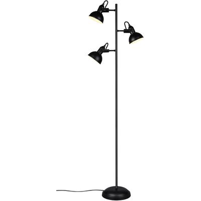 REALITY LEUCHTEN Stehlampe "GINA", schwarz, Ø 22cm H: 150cm, Lampen, in rostfarbiger Gestaltung Image