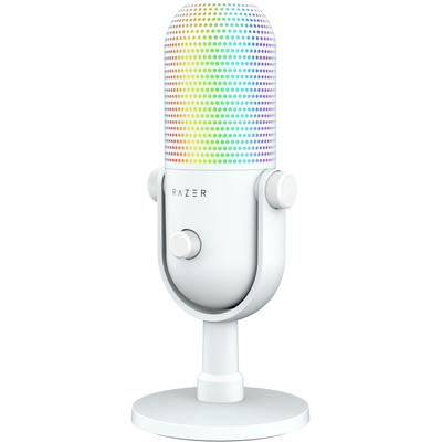 RAZER Streaming-Mikrofon "Seiren V3 Chroma", weiß, B:9cm H:21,3cm T:9cm, Mikrofone