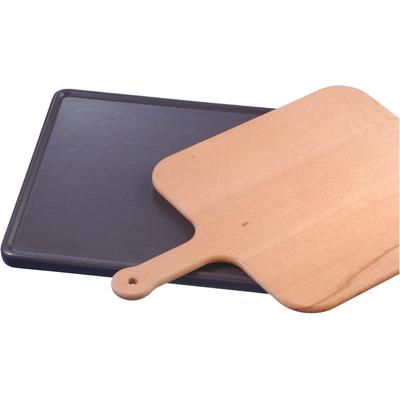 SIEMENS Backstein "HZ327000", grau (anthrazit), B/H/T: 33cm x 2,5cm x 37,5cm, Backbleche, mit Holzschieber Image