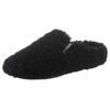 Pantoffel VERBENAS, Damen, Gr. 38, schwarz, Textil, klassisch, Schuhe Pantoffeln Plüsch Hausschuh Hausschuh, Hausschuh, Homeslipper, Clog in kuscheliger Optik