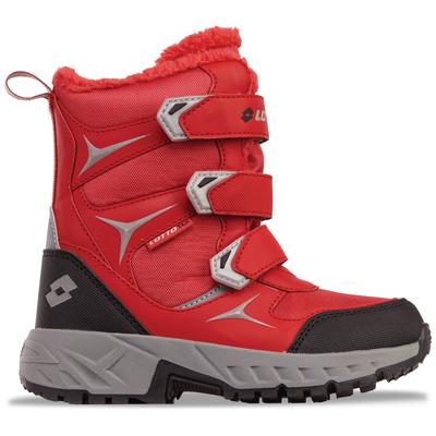 Klettboot LOTTO, Gr. 29, rot (rot, silber), Synthetik, mehrfarbig, sportlich, Schuhe, - wasserdicht, windabweisend & atmungsaktiv Image
