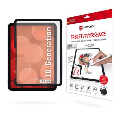 DISPLEX Displayschutzfolie "Tablet PaperSense", transparent, B:26,50cm H:1,20cm T:40,50mm, Displayfolien, Schreiben wie 