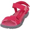 Sandale KAPPA, Gr. 37, pink (pink, rosé), Textil, mehrfarbig, sportlich, Schuhe, mit zwei praktischen Klettverschlüssen